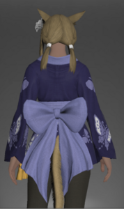 Lady's Yukata (Bluefly) rear.png