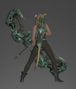 Emerald Longbow drawn rear.png