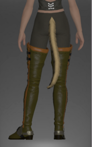 Ul'dahn Officer's Boots rear.png