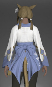 Lady's Yukata (Blue) rear.png