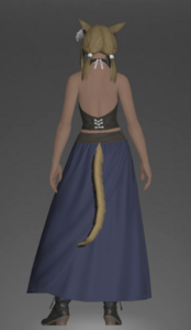 Plain Long Skirt rear.png